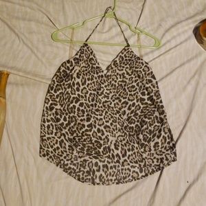 Lavish Leopard Print Summer Blouse